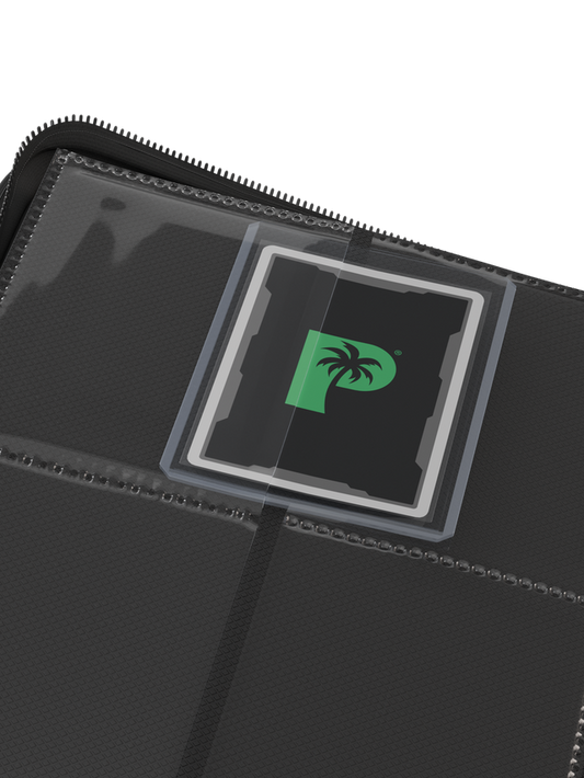 Collector's Series Top Loader Zip Binder - 9 Pocket - Black