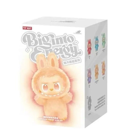 POP MART LABUBU The Monsters Big Into Energy Vinyl Plush Pendant Blind Box