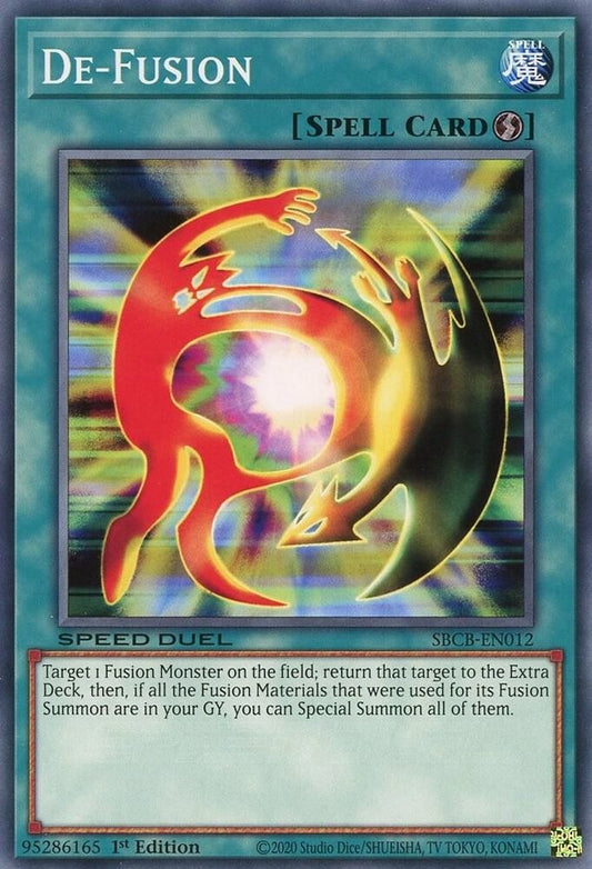 Yugioh De-Fusion STP4-EN011 Super Rare NM English