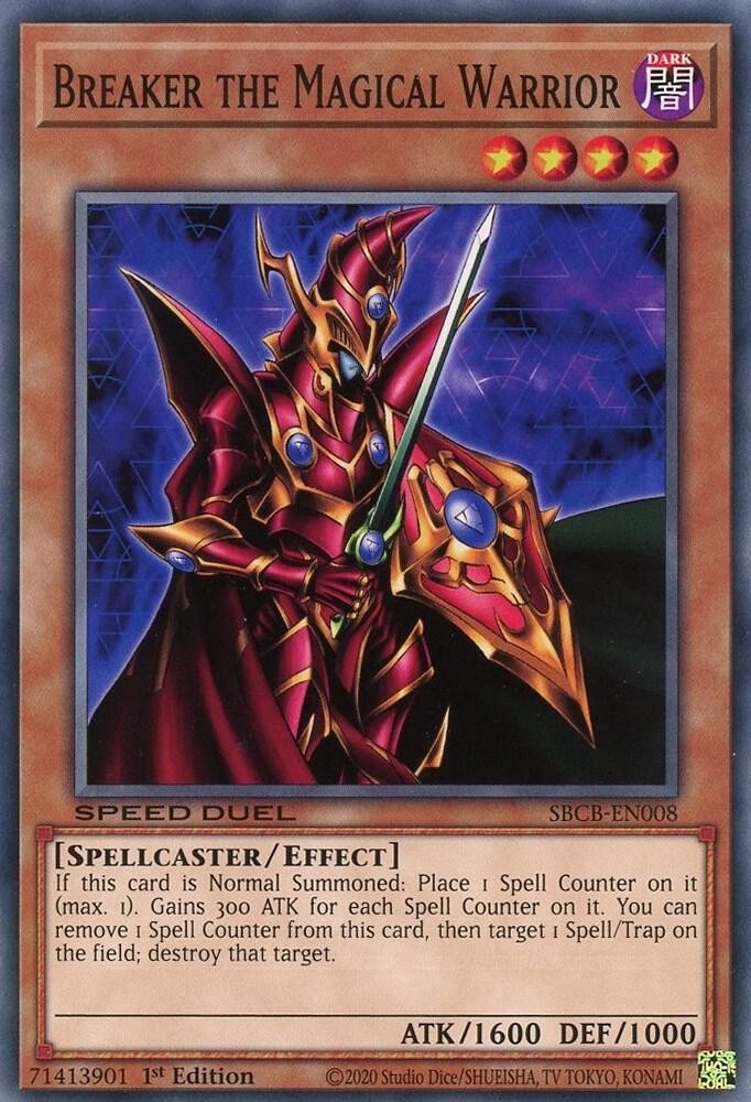 Yugioh Breaker the Magical Warrior STP4-EN008 Super Rare NM English