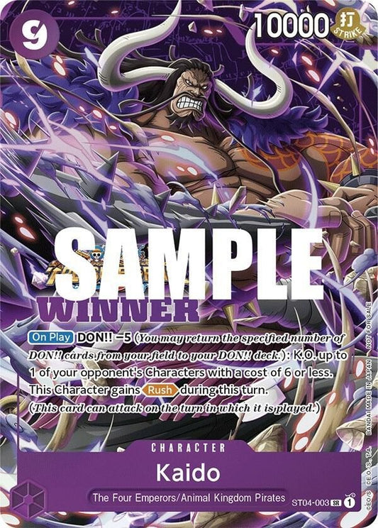 One Piece TCG Kaido ST04-003 WINNER NM English