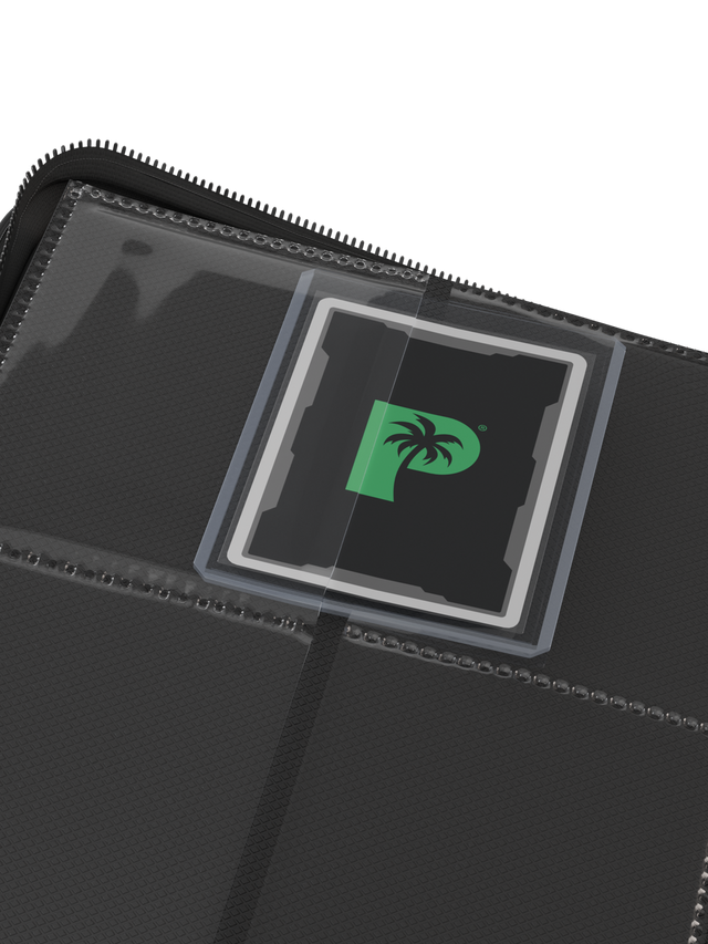 Collector's Series Top Loader Zip Binder - 9 Pocket - Black