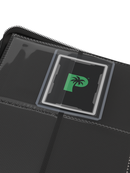 Collector's Series Top Loader Zip Binder - 9 Pocket - Black