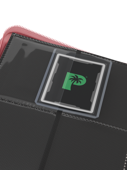 Collector's Series Top Loader Zip Binder - 9 Pocket - Pink