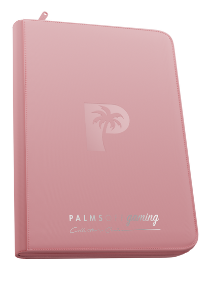Collector's Series Top Loader Zip Binder - 9 Pocket - Pink