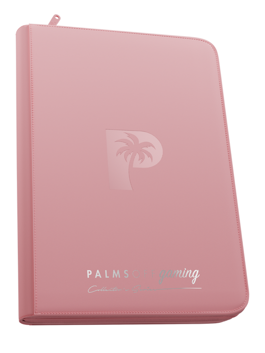 Collector's Series Top Loader Zip Binder - 9 Pocket - Pink