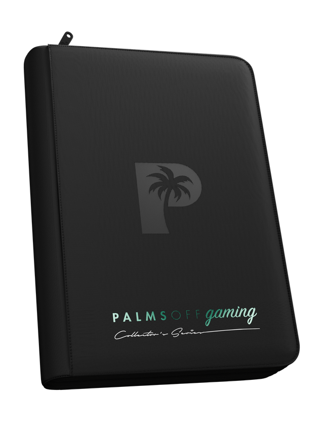 Collector's Series 4 Pocket Zip Binder - Black