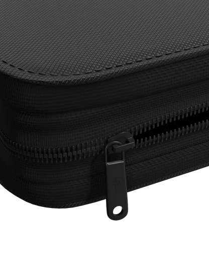 Collector's Series 4 Pocket Zip Binder - Black