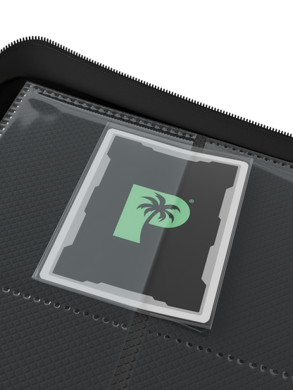 Collector's Series 9 Pocket Zip Binder - Black
