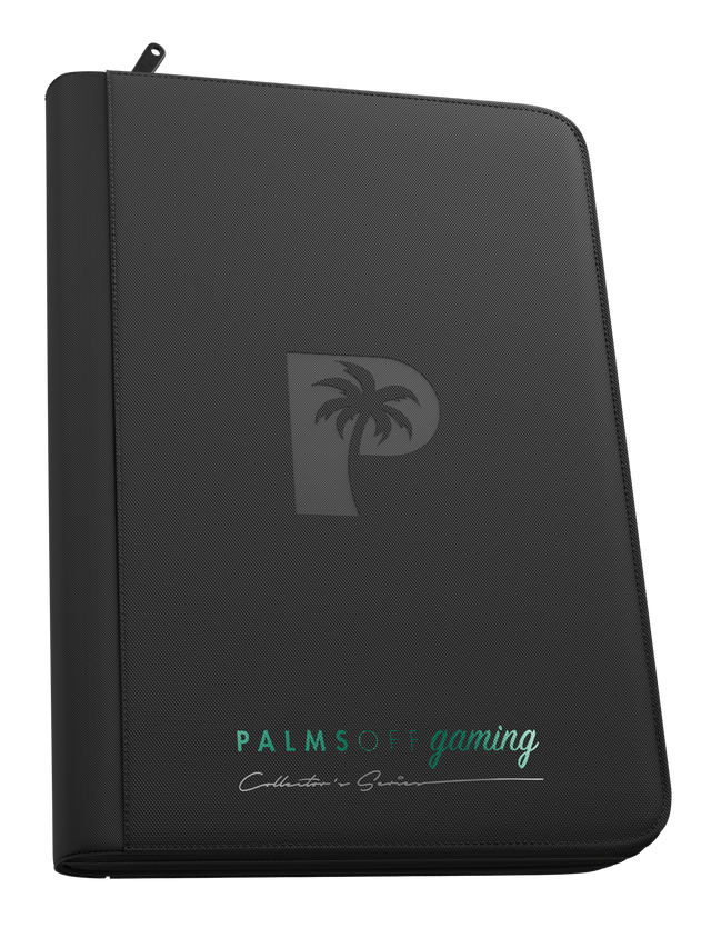 Collector's Series 9 Pocket Zip Binder - Black