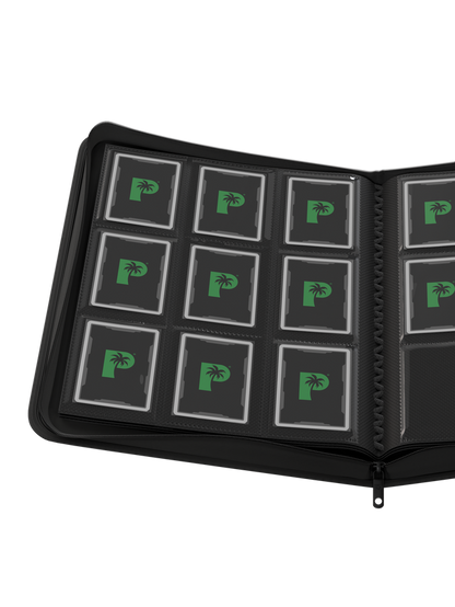 Collector's Series 9 Pocket Zip Binder - Black