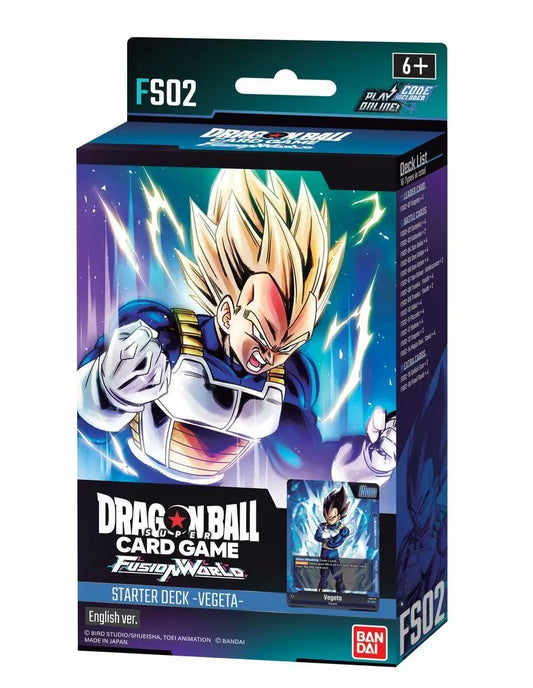 Dragon Ball Super Fusion World FS02 Vegeta Starter Deck [Sealed]